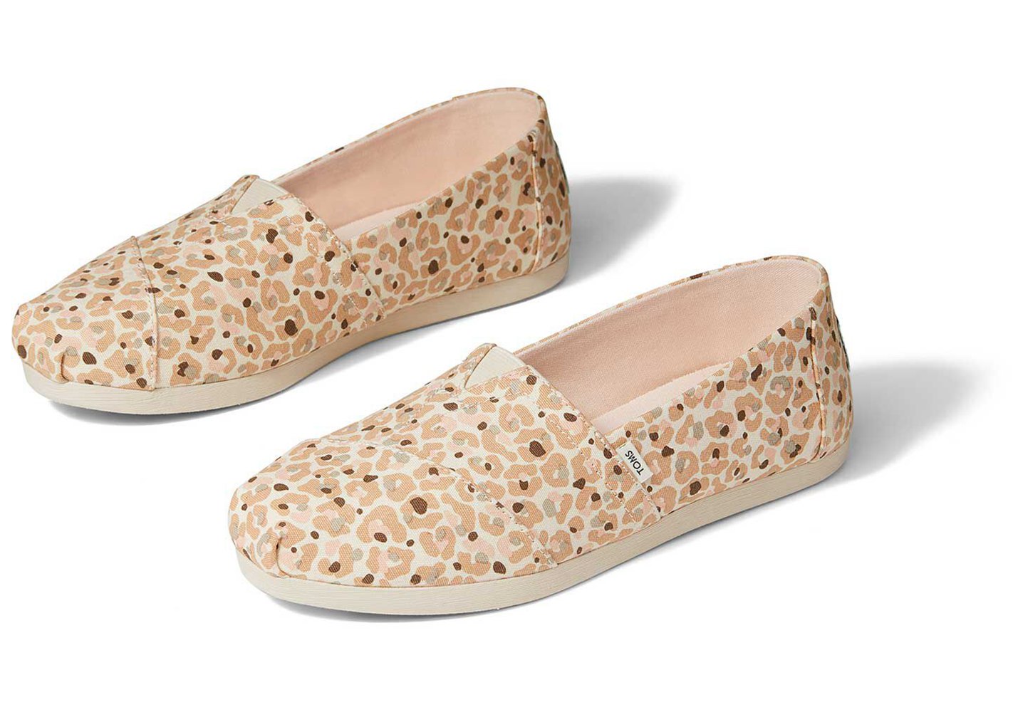 Toms Espadryle Damskie Pomarańczowe - Alpargata Cheetah - 94QVBUYDN